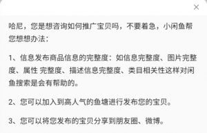 闲鱼新手不可不知道的傻瓜式推广，也许你从来不知道
