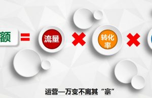 我理解的淘宝转化率可以和你太一样