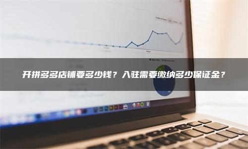 开拼多多店铺要多少钱？入驻需要缴纳多少保证金？
