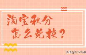 九九牛：淘宝网店积分怎么兑换？